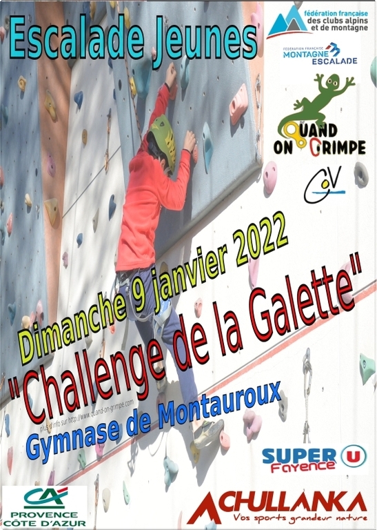 Challenge de la Galette 9 janvier 2022