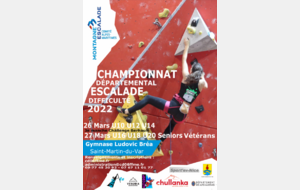 Championnat départemental et 3e manche du challenge Berhault les 26 et 27 mars