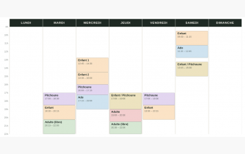Tarifs et horaires 2026/2027