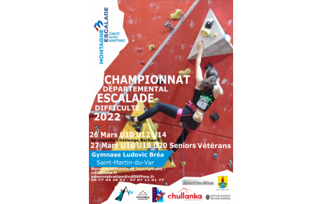 Championnat départemental et 3e manche du challenge Berhault les 26 et 27 mars